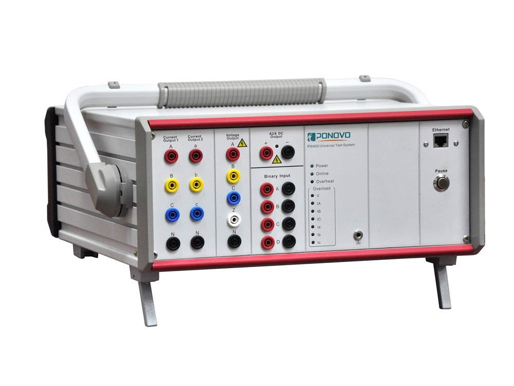 繼電器測試與檢定相關服務示意