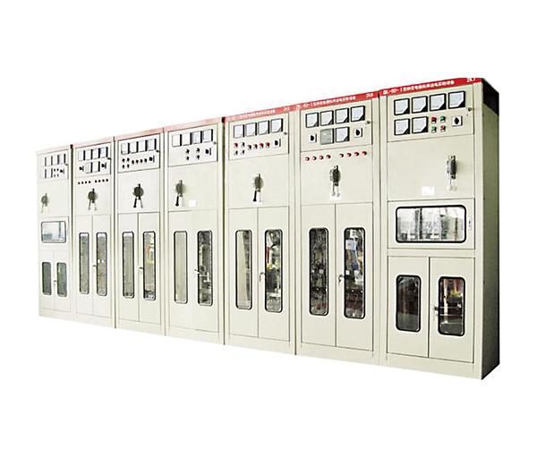 Power supply and electrical distribution training equipment for technical education