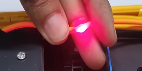 Lỗi phát hiện khi la-ze đi qua