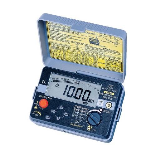Đánh giá kỹ thuật đồng hồ đo điện trở cách điện KYORITSU 3021