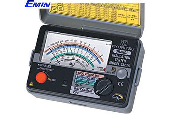 Đánh giá kỹ thuật đồng hồ đo điện trở cách điện KYORITSU 3322A