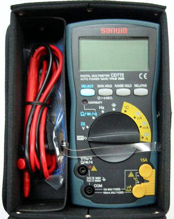 So sánh kỹ thuật đồng hồ vạn năng SANWA CD772 và KYORITSU 1009
