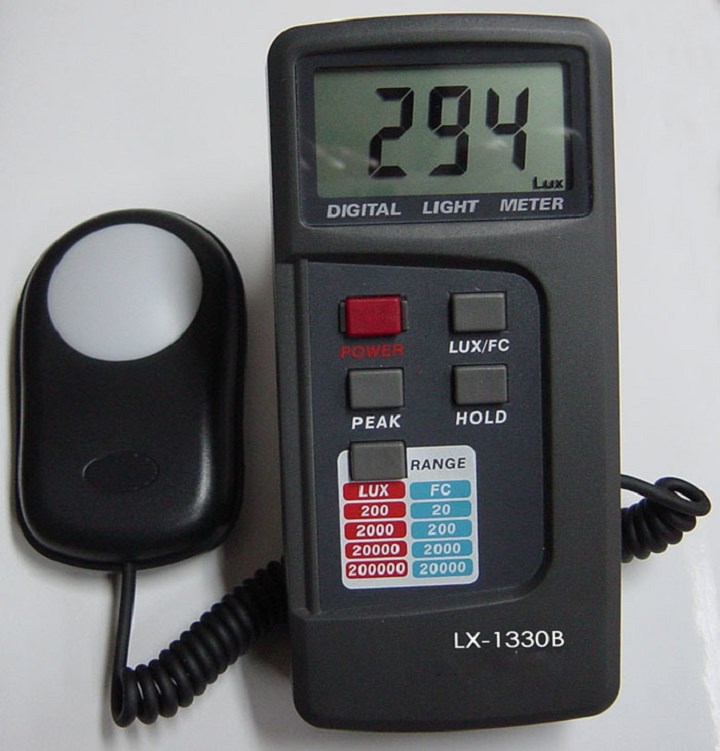 Đánh giá kỹ thuật máy đo cường độ ánh sáng Total Meter LX-1330B