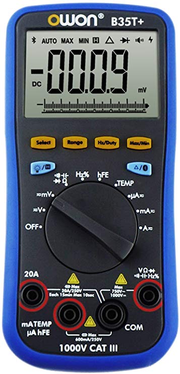 So sánh kỹ thuật đồng hồ vạn năng OWON B35+ và KYORITSU 1009