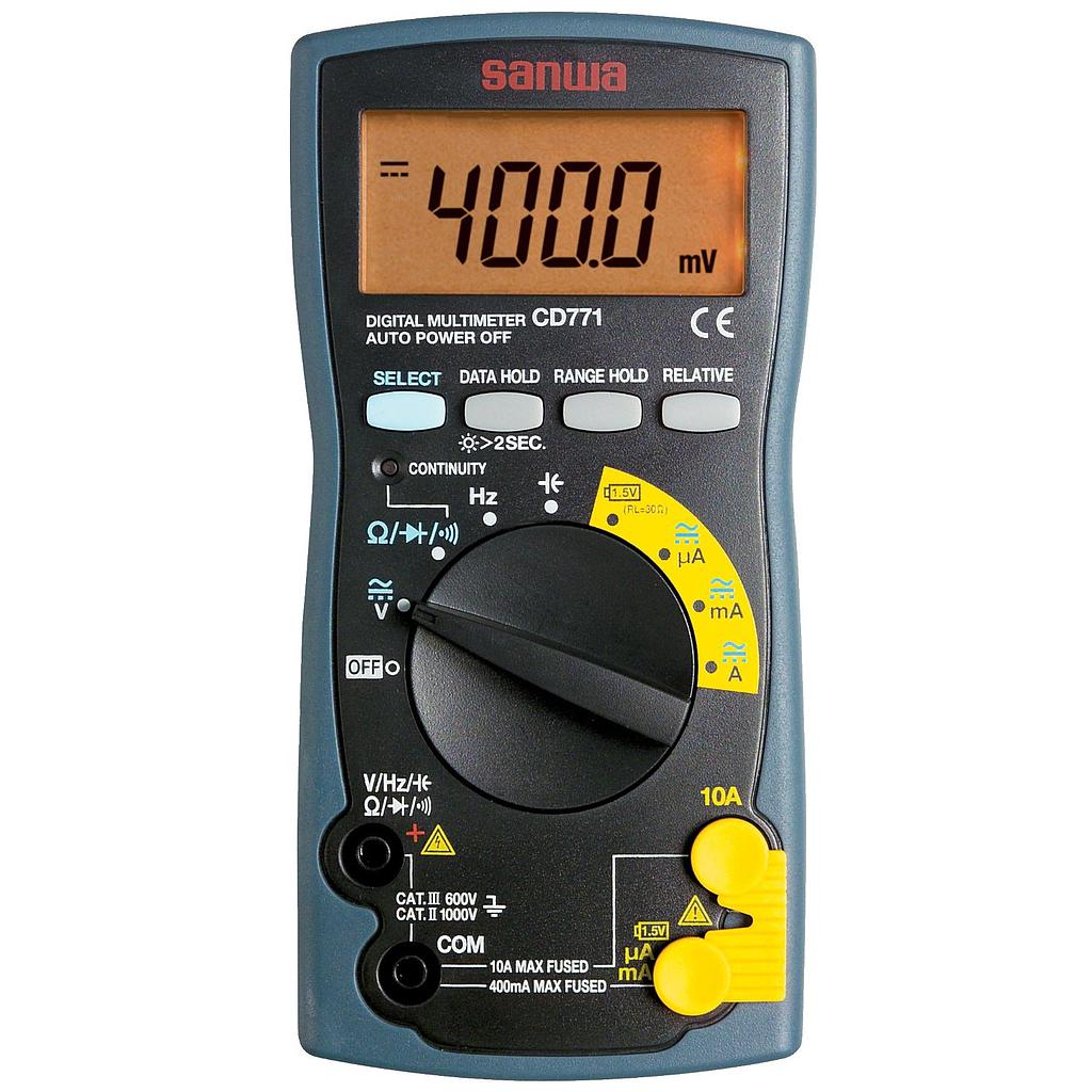 So sánh kỹ thuật đồng hồ vạn năng SANWA CD771 và KYORITSU 1009