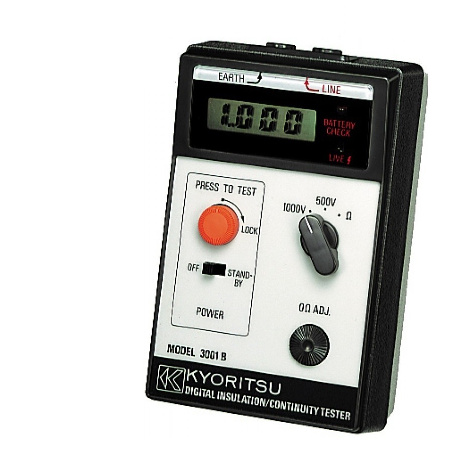 Đánh giá chuyên sâu về Mêgôm mét KYORITSU 3001B (1000V/200MΩ)